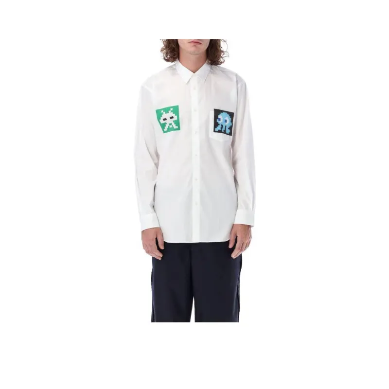 CDG Graphic print Long sleeve Shirt-0