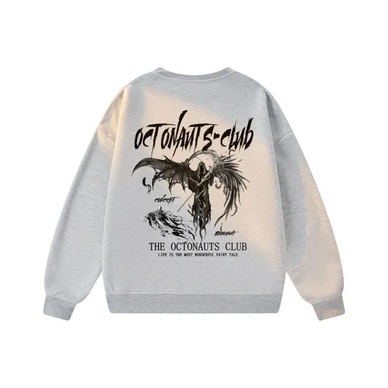 Small Columns Under The Sea Sweatshirt Unisex-18