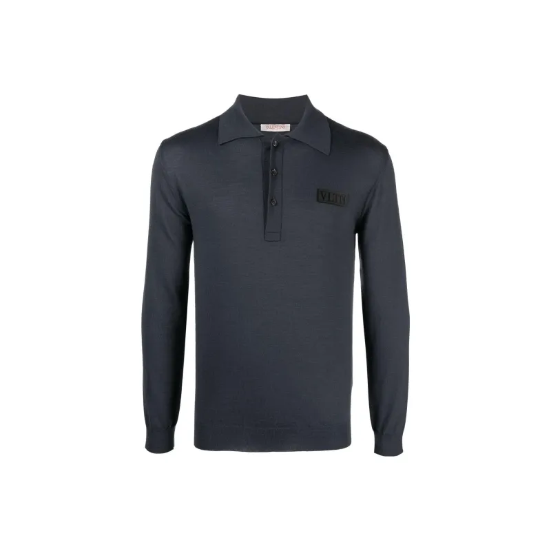 Valentino Polo Shirts Men Black-0