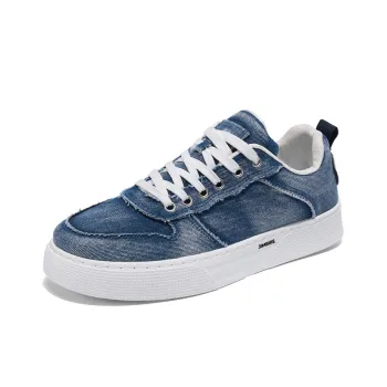 King Jinmai Slip Resistant, Abrasion Resistant, Breathable, Lightweight Low Top Canvas Shoes Men's