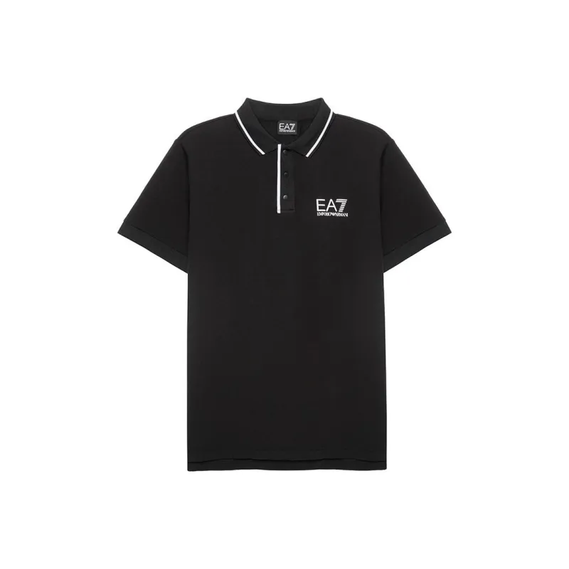 EMPORIO ARMANI EA7 Polo Shirt Men's Black-0
