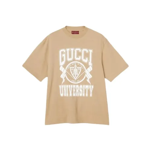 GUCCI Logo print Cotton T shirt