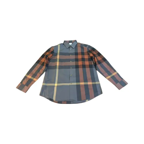 Burberry Shirt Men's Brick Gray
