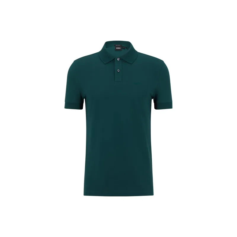 HUGO BOSS Polo Shirts Men Green-0