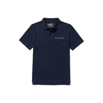Timberland Polo Shirts Men Dark Sapphire