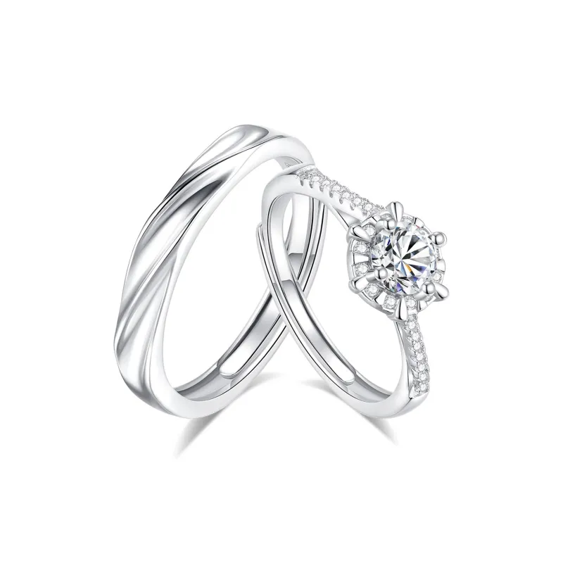 Zocai Colored Gemstone Rings Unisex-7