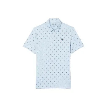 LACOSTE Polo Shirt Men's Light Blue/Blue