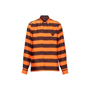 PRADA Shirts Men Orange
