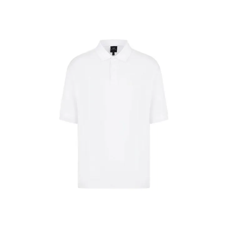 ARMANI EXCHANGE Polo Shirts Men White-0