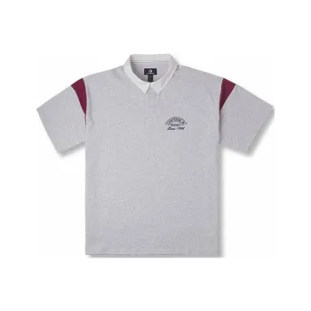 Converse Polo Shirts Men Gray