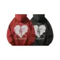 2 Pack (Burgundy Fleece-Lined+Dark Gray Fleece-Lined)