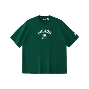 FILA FUSION T Shirts Men Teal Water Green