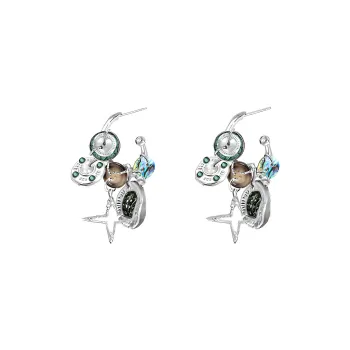 Masw Gold Plated Copper Earrings Women's