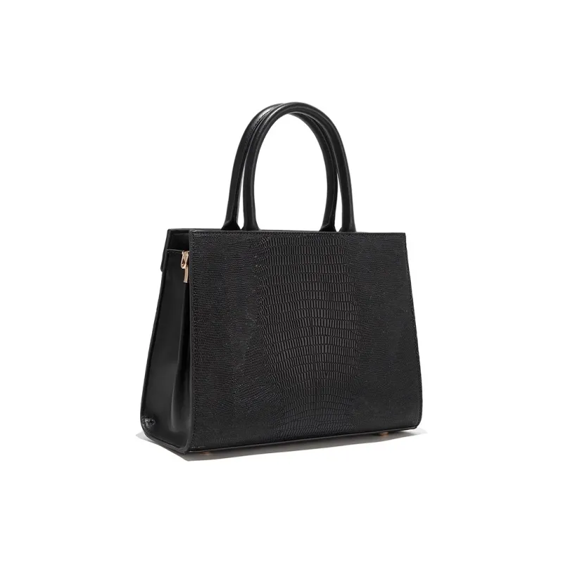 CLEVER& KETCH PU One Shoulder Handbags Women's Black/Blue/Red-3