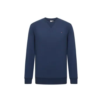 DANIEL HECHTER Sweatshirt Fall And Winter Men's Dark Royal Blue
