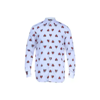 Givenchy Shirts Men Blue