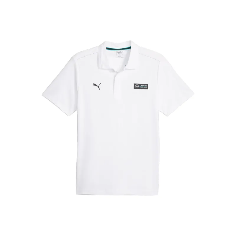 PUMA x Mercedes-Benz Mercedes-AMG Collaboration PETRONAS Homme Polo Shirt Men's White-0