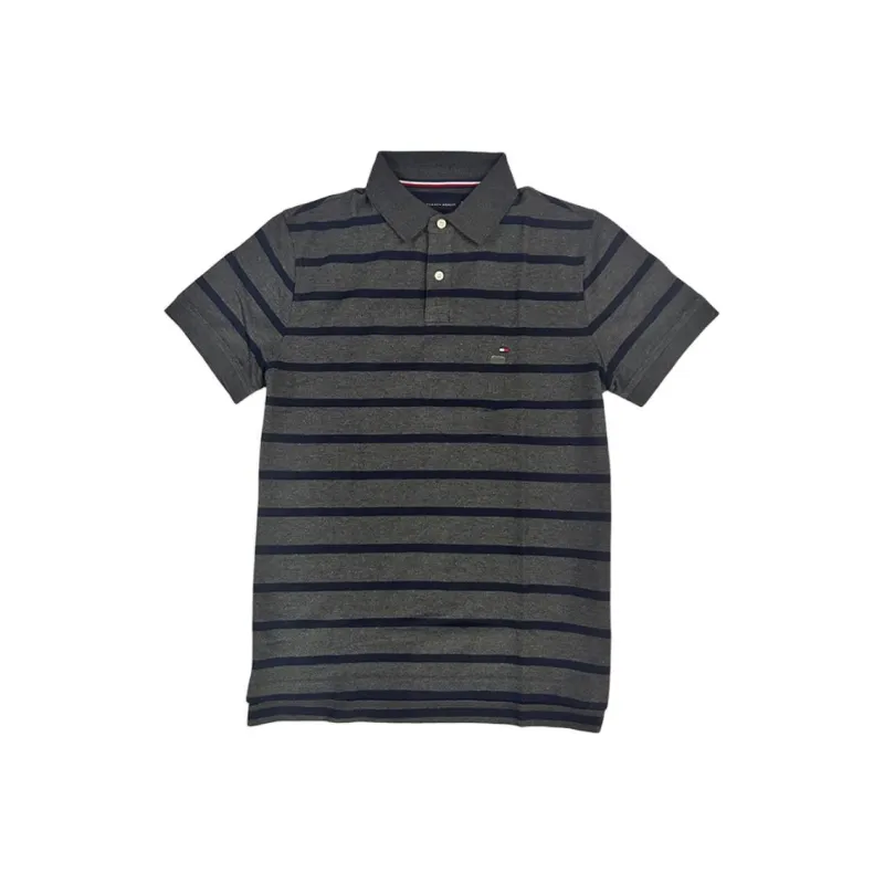 Tommy Hilfiger Polo Shirt Men's Dark Gray-0