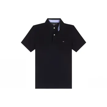 Tommy Hilfiger Polo Shirt Men's Navy Blue