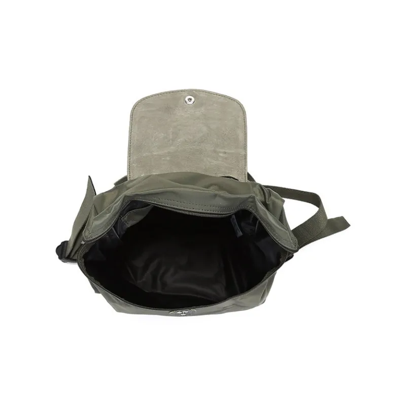 LONGCHAMP Le Pliage Green Canvas Backpack Women's Forest-5
