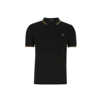 FRED PERRY Twin Tipped Short Sleeved Polo Shirt