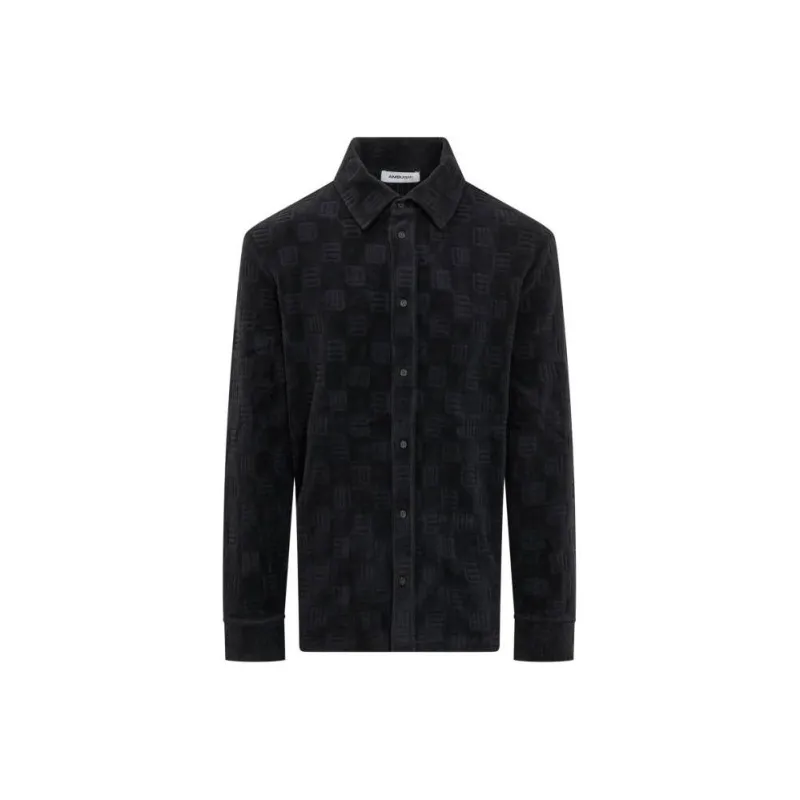 AMBUSH Monogram Jacquard Chenille Shirt-0