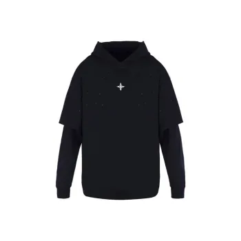 YLDP Sweatshirts Unisex Black