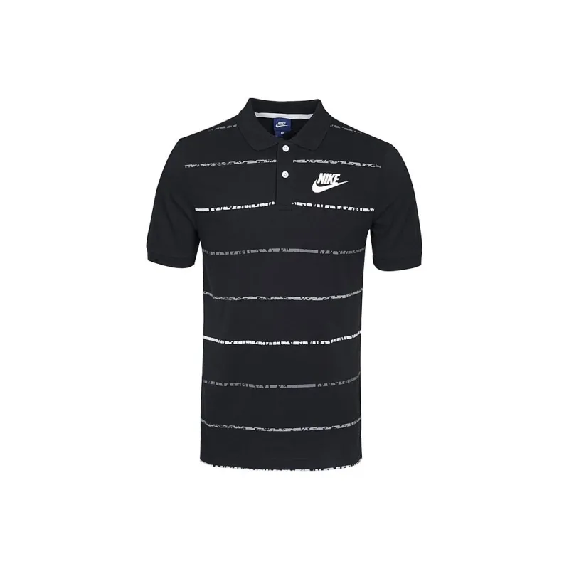 Nike Polo Shirts Men Black-0
