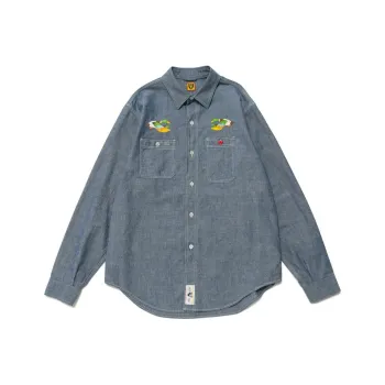 HUMAN MADE Chambray L/S Shirt