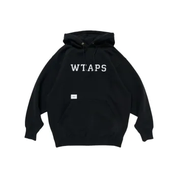 WTAPS Logo patches Cotton Hoodie