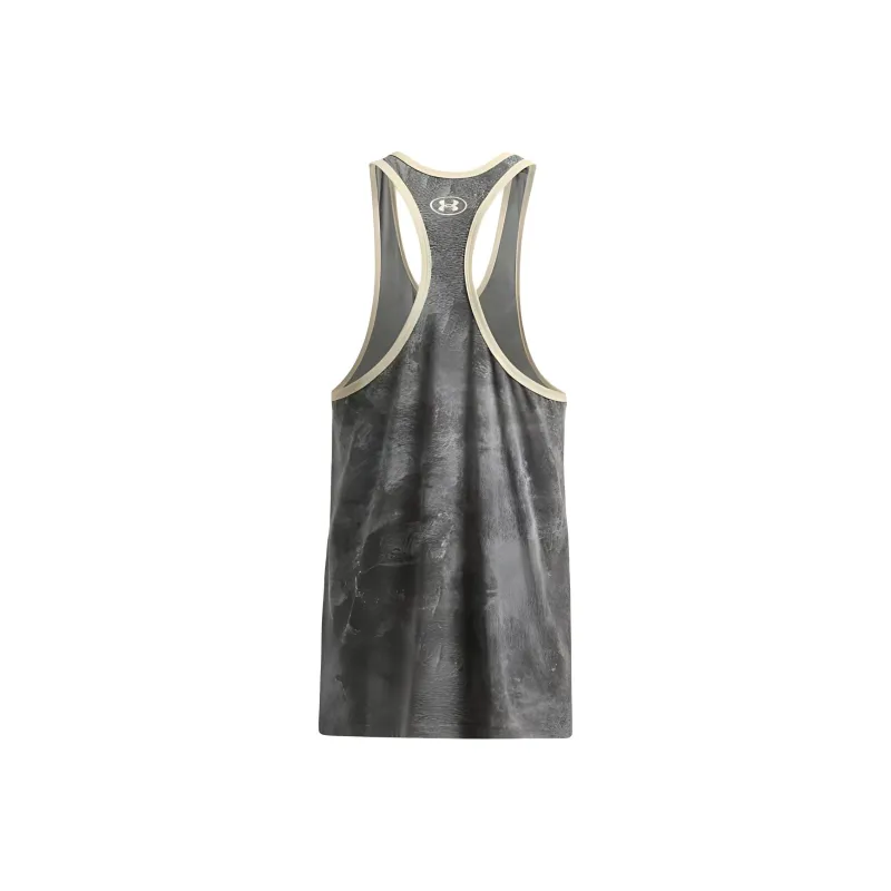 Under Armour ProjectRock Tank Tops Men's Gray-1