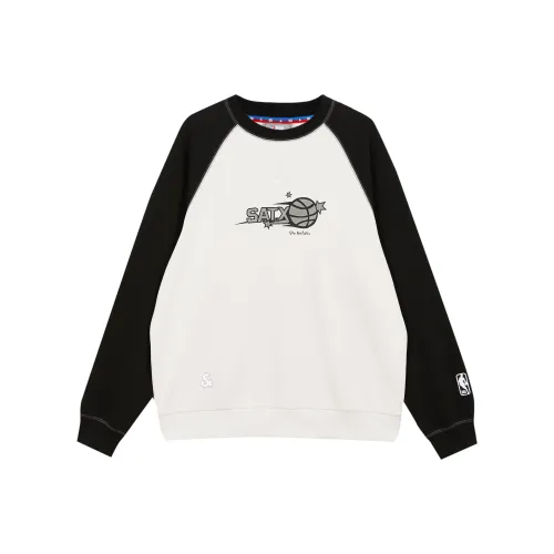 JACK JONES· x NBA Sweatshirt Unisex Mist Gray