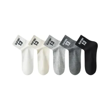 Temooues Mid Calf Socks Men's Combo Set