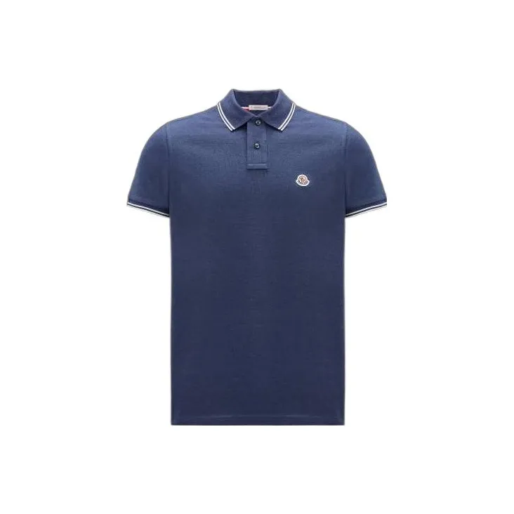 Moncler Logo appliqué Polo Shirt-0