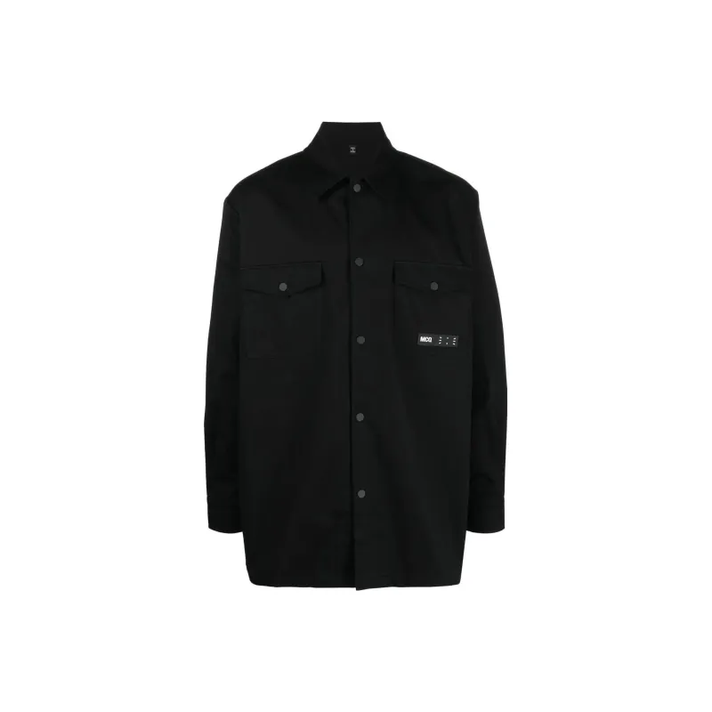 McQ Alexander McQueen Shirts Men Black-0