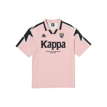 Kappa Polo Shirts Men Elegant Pink 5306