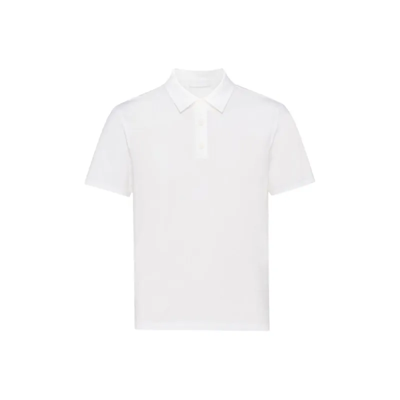 PRADA Polo Shirts Men White-0