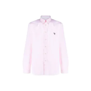 PS By Paul Smith Zebra Patch Cotton Shirt