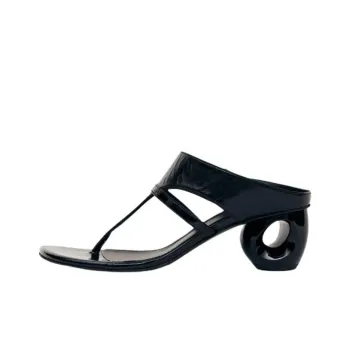 ALOHAS Slip Resistant Flip Flops Women's Black