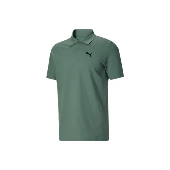 PUMA Fandom Polo Shirts Men Eucalyptus Green