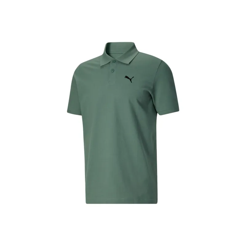 PUMA Fandom Polo Shirts Men Eucalyptus Green-0