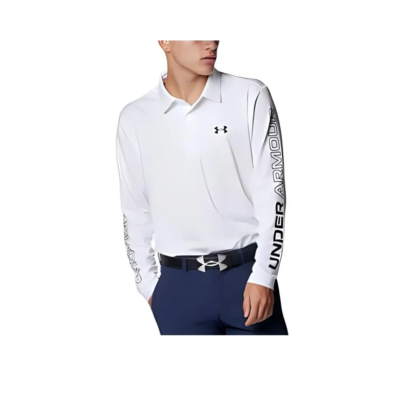 Under Armour Polo Shirt Men's White-0