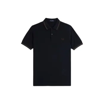 FRED PERRY Polo Shirt Men's Marine Blue