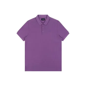 ARMANI JEANS Polo Shirts Men Purple