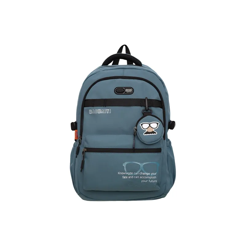 Single Warehouse Nylon Backpack Regular Unisex Gray/Black/Red/Khaki/Blue-20