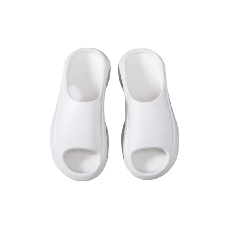 ALPLUME Home Slippers White, Black-4