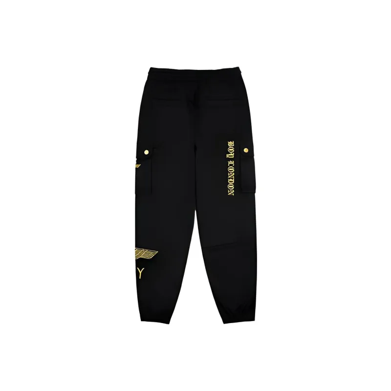 Boy London FW22 Casual Pants Unisex Black-1