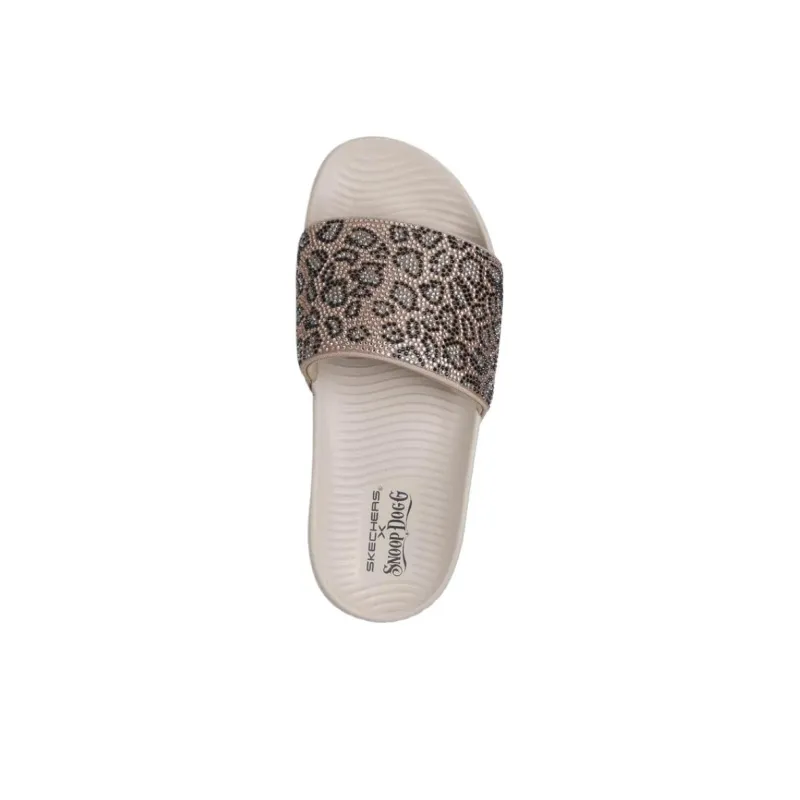 SNOOPY x Skechers Cushioning Slide Slippers Women's Yellow-2
