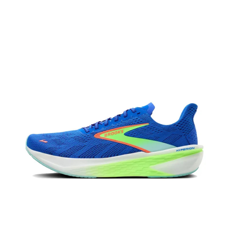 Brooks Anti Slip Wear Resistant Low Top Casual Running Shoes Men's Blue-0
