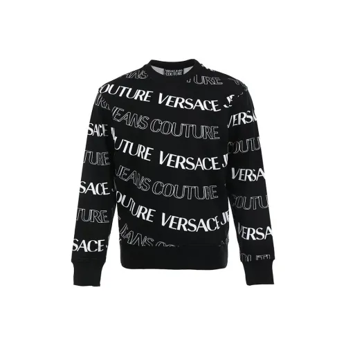 VERSACE JEANS COUTURE SS24 Sweatshirt Men's Black
